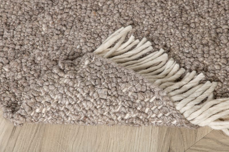 Wool carpet Venture Home Brown 200x300 cm - Tekstiler - Tæpper - Moderne tæppe - Uldtæppe