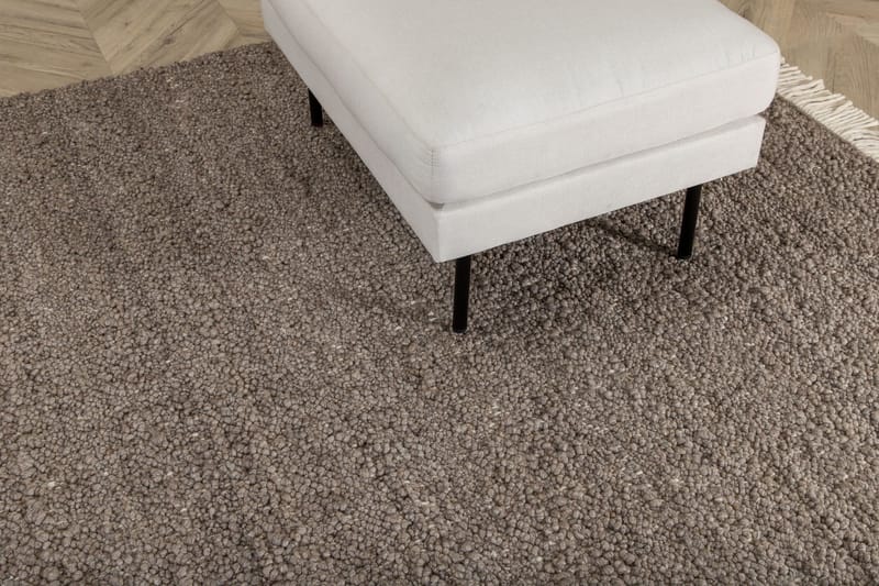 Wool carpet Venture Home Brown 200x300 cm - Tekstiler - Tæpper - Moderne tæppe - Uldtæppe