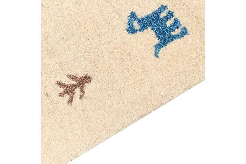 Yali Ryetæppe 200x300 cm - Beige - Tekstiler - Tæpper - Moderne tæppe - Ryatæpper