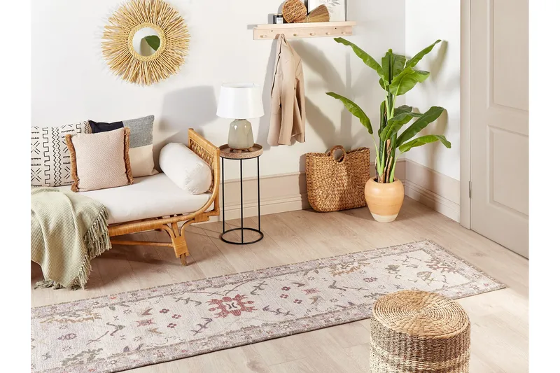 Yanoba Gangmatte 80x300 cm - Beige - Tekstiler - Tæpper - Moderne tæppe - Gangmåtter