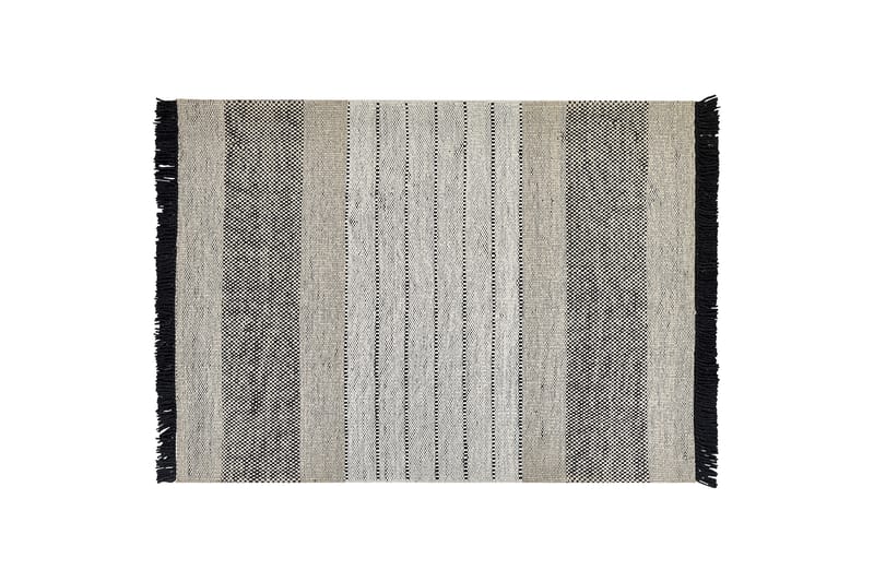 Yazlik Uldtæppe 160x230 cm - Beige - Tekstiler - Tæpper - Moderne tæppe - Uldtæppe