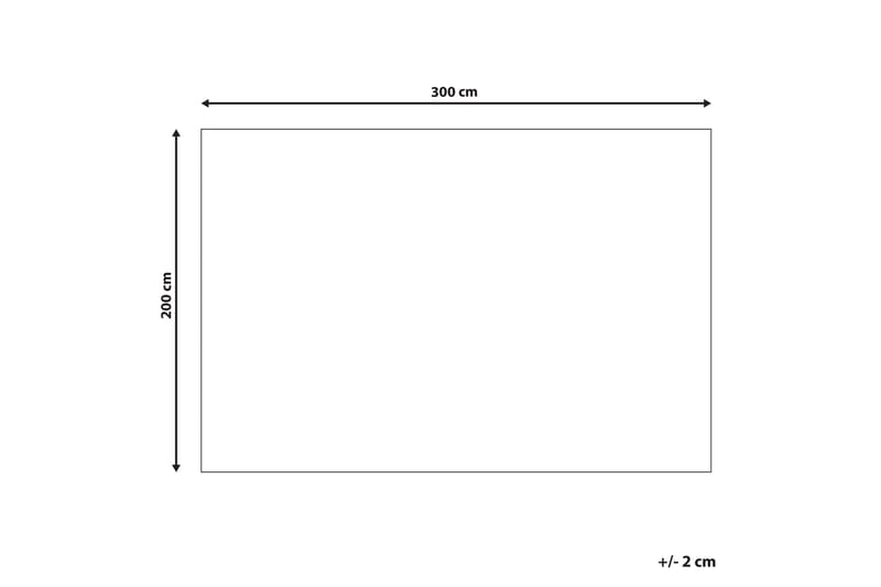 Yulafi Ryetæppe 200x300 cm - Grøn - Tekstiler - Tæpper - Moderne tæppe - Ryatæpper
