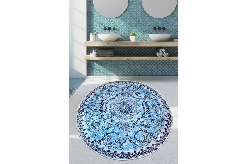 Navleen Badeværelsestæppe 120x120 cm Rektangulært, Flerfarvet