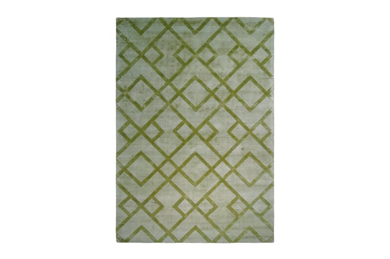 Ntownstret Eppdun Tæppe 80x150 cm Grøn - D-Sign - Wiltontæpper - Mønstrede tæpper