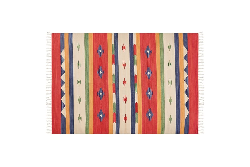 Alapars Kelimtæppe 140x200 cm, Rød