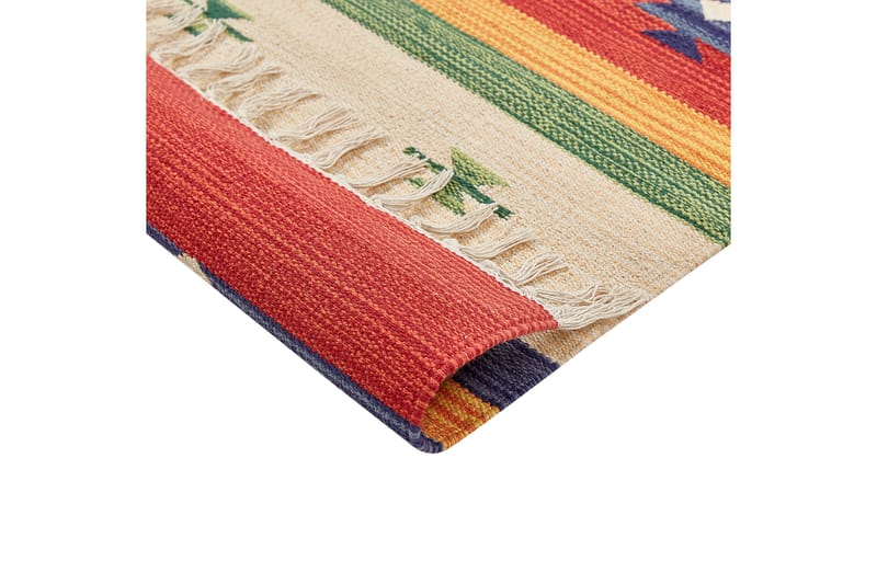 Alapars Kelimtæppe 200x300 cm - Rød - Tekstiler - Tæpper - Orientalske tæpper - Kelimtæpper