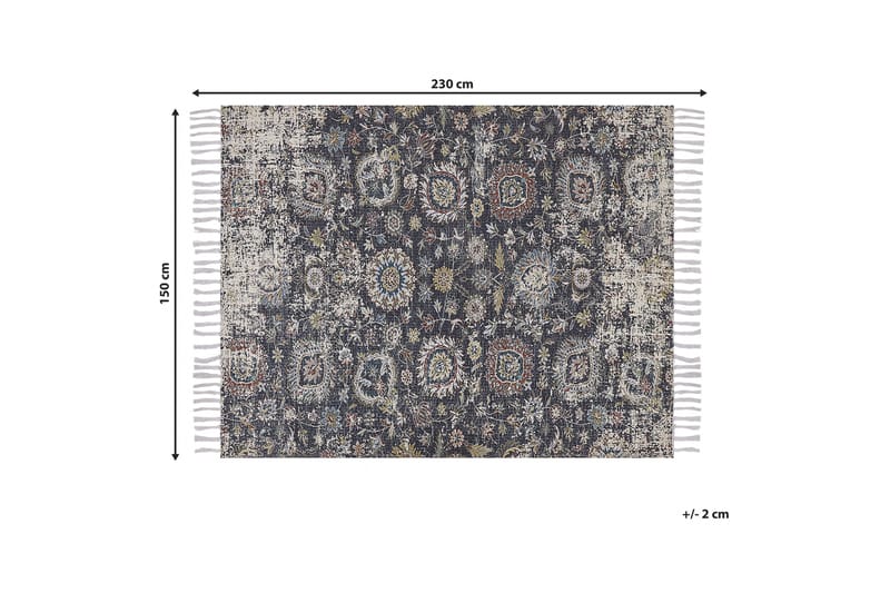 Armutalan Ryetæppe 150x230 cm - Brun - Tekstiler - Tæpper - Orientalske tæpper - Persisk tæppe