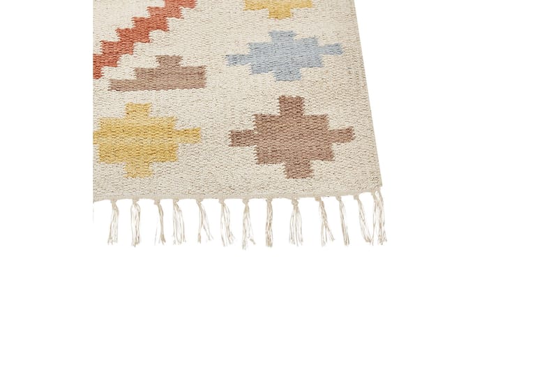 Atan Kelimtæppe 200x300 cm - Beige - Tekstiler - Tæpper - Orientalske tæpper - Kelimtæpper