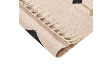 Berdik Kelimtæppe 160x230 cm - Beige - Tekstiler - Tæpper - Orientalske tæpper - Kelimtæpper