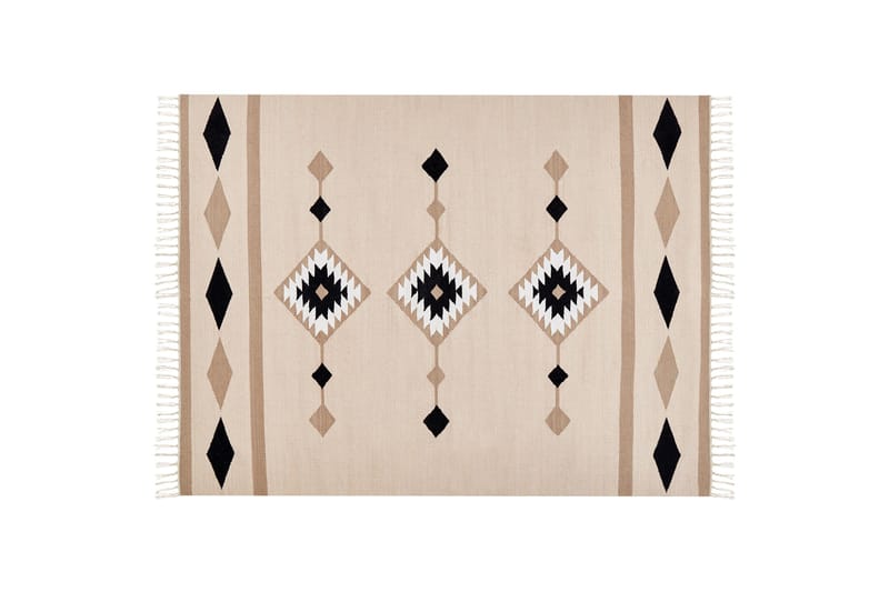 Berdik Kelimtæppe 160x230 cm, Beige