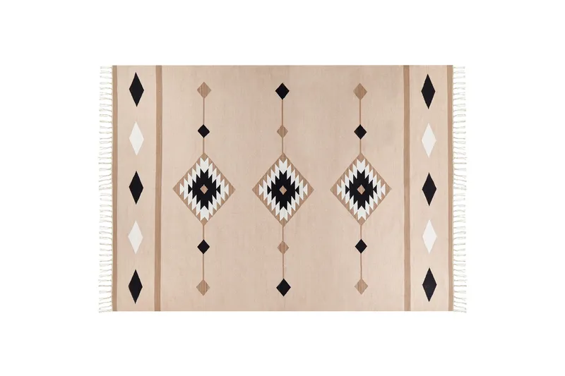 Berdik Kelimtæppe 200x300 cm, Beige