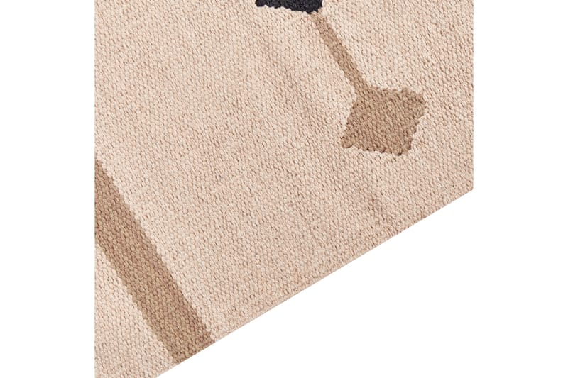 Berdik Kelimtæppe 200x300 cm - Beige - Tekstiler - Tæpper - Orientalske tæpper - Kelimtæpper