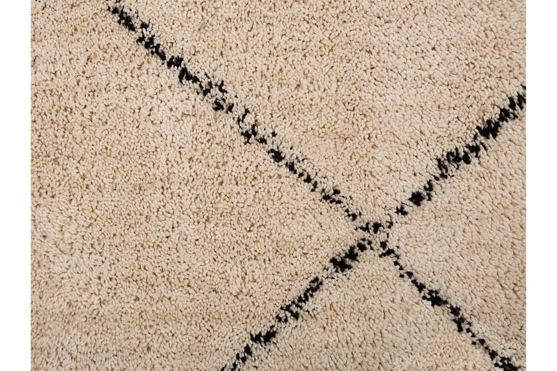 Bradicich tæppe 140x200 cm - Beige - Marokkanske tæpper - Orientalske tæpper