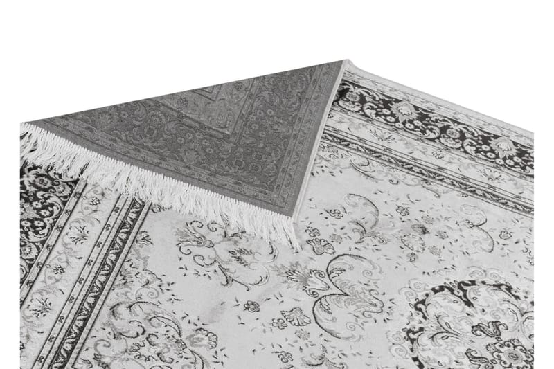 Casablanca Medaljon Gulvtæppe 80x250 - Sølv - Tekstiler - Tæpper - Orientalske tæpper