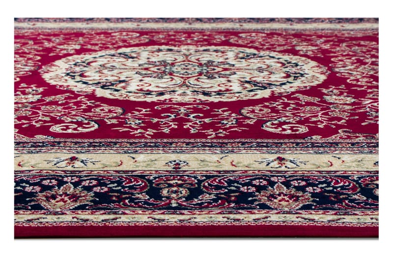 Casablanca Medallion Gulvtæppe 160x230 - Red - Tekstiler - Tæpper - Orientalske tæpper