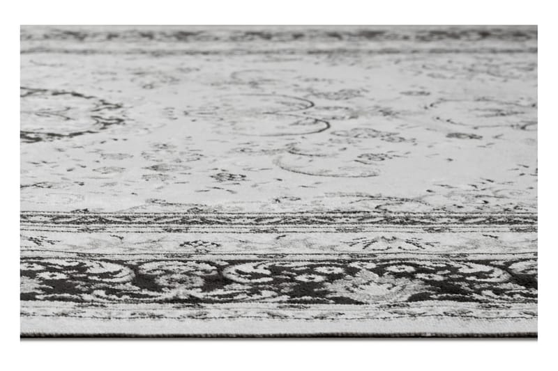 Casablanca Medallion Gulvtæppe 160x230 - Sølv - Tekstiler - Tæpper - Orientalske tæpper