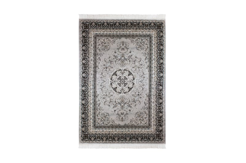Casablanca Medallion Gulvtæppe 160x230 - Sølv - Tekstiler - Tæpper - Orientalske tæpper