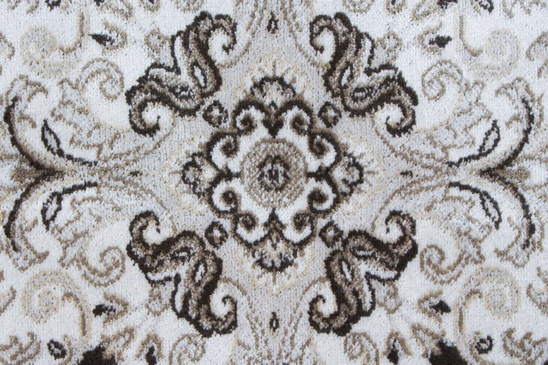 Casablanca Medallion Gulvtæppe 160x230 - Sølv - Tekstiler - Tæpper - Orientalske tæpper