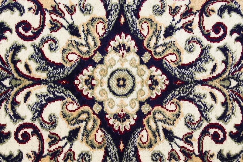 Casablanca Medallion Gulvtæppe 200x300 - Marineblå - Tekstiler - Tæpper - Orientalske tæpper