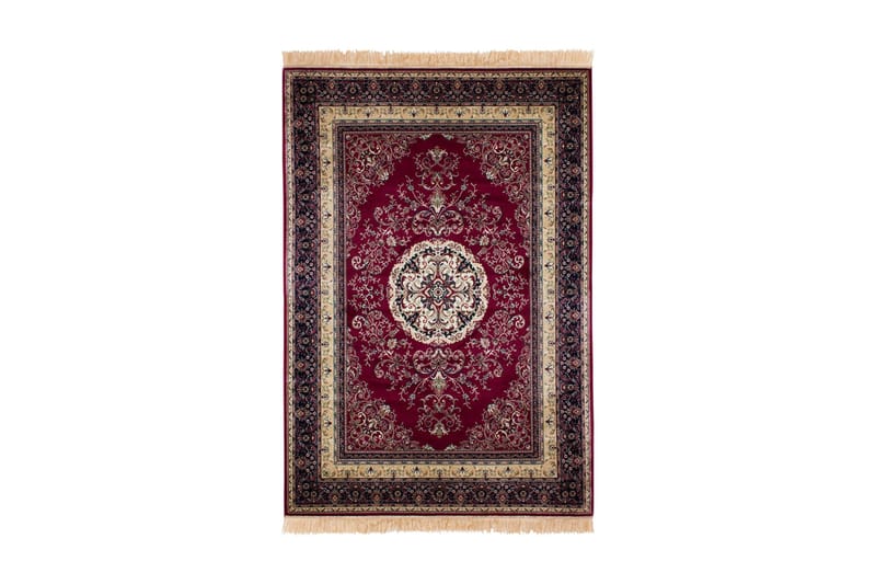 Casablanca orientalsk tæppe 240x330 viscose - rød - Tekstiler - Tæpper - Orientalske tæpper