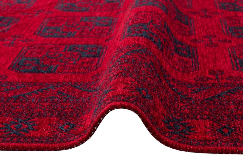 Ego Hali Tæppe 120x180 cm - Rød/Mørkeblå - Tekstiler - Tæpper - Orientalske tæpper