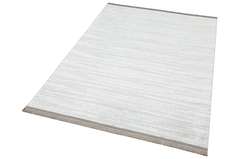 Ego Hali Tæppe 80x150 cm, Grå/Hvid