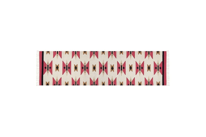 Garni Kelimtæppe 80x300 cm, Rød