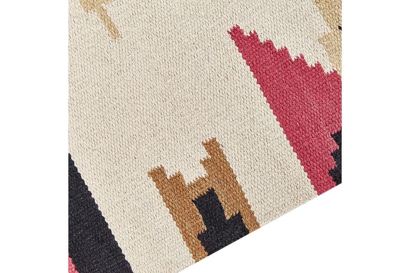 Garni Kelimtæppe 80x300 cm - Rød - Tekstiler - Tæpper - Orientalske tæpper - Kelimtæpper