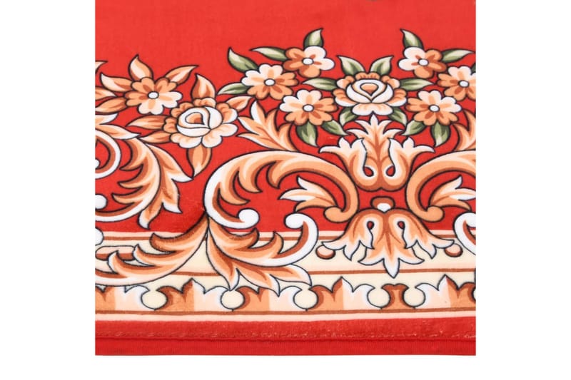 gulvtæppe med tryk 160x230 cm orientalsk flerfarvet - Flerfarvet - Gummierede tæpper - Orientalske tæpper - Små tæpper - Persisk tæppe - Store tæpper - Håndvævede tæpper