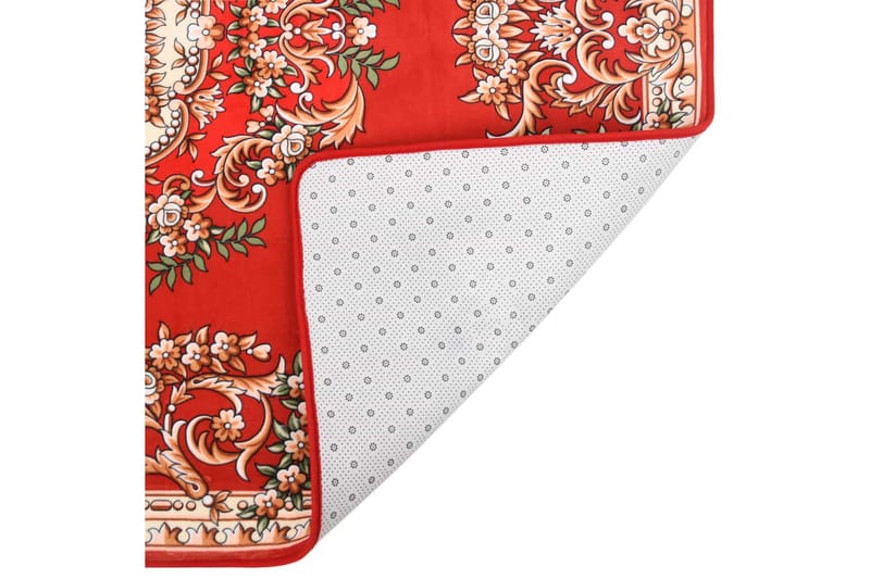 gulvtæppe med tryk 160x230 cm orientalsk flerfarvet - Flerfarvet - Gummierede tæpper - Orientalske tæpper - Små tæpper - Persisk tæppe - Store tæpper - Håndvævede tæpper