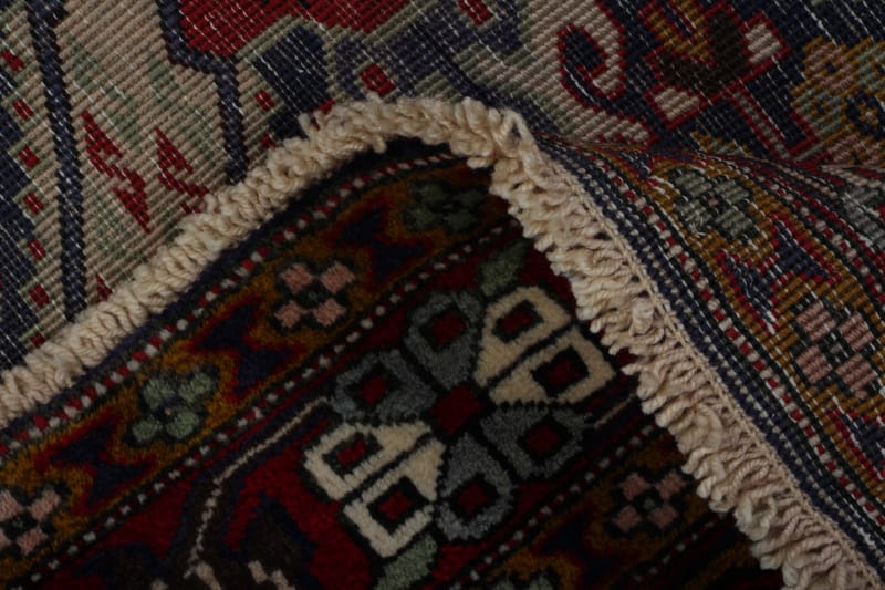Håndknytten Exclusive persisk nåletæppe 158x298 cm Kelim - Mørkeblå / rød - Orientalske tæpper - Persisk tæppe