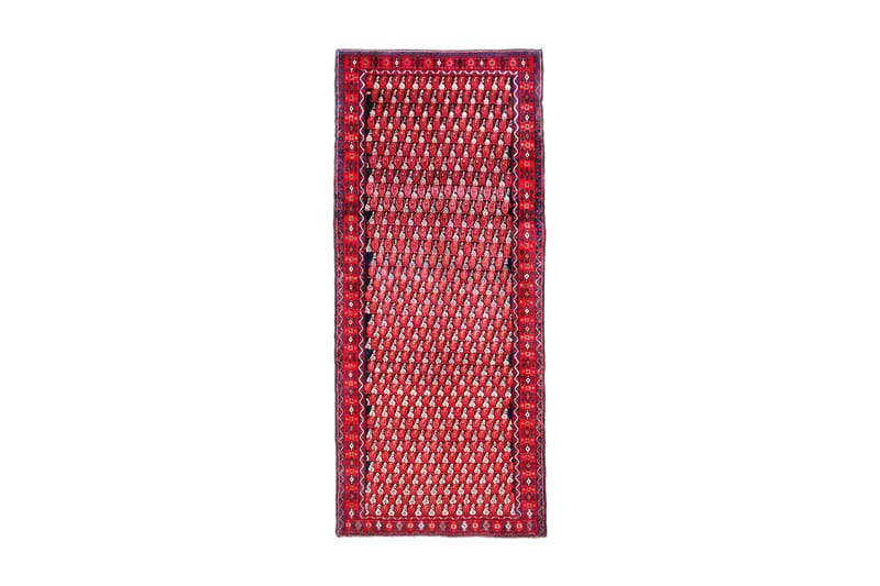 Håndknytten Exclusive persisk nåletæppe 122x301 cm Kelim - Mørkeblå / rød - Orientalske tæpper - Persisk tæppe