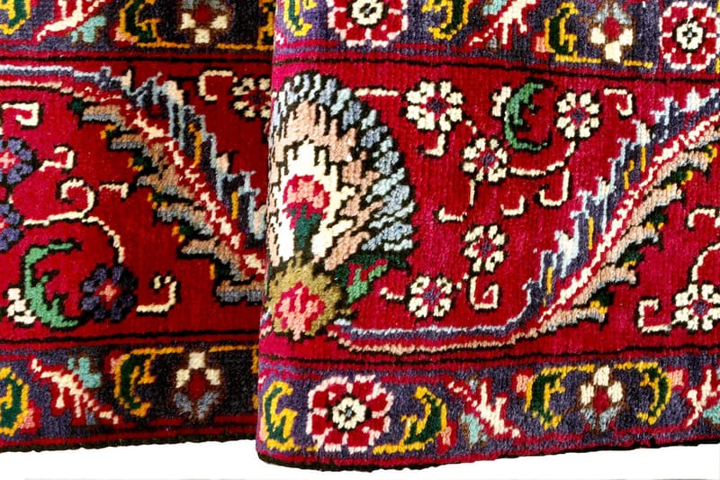 Håndknytten Persisk Patina tæppe 248x344 cm - Rød / Beige - Orientalske tæpper - Persisk tæppe