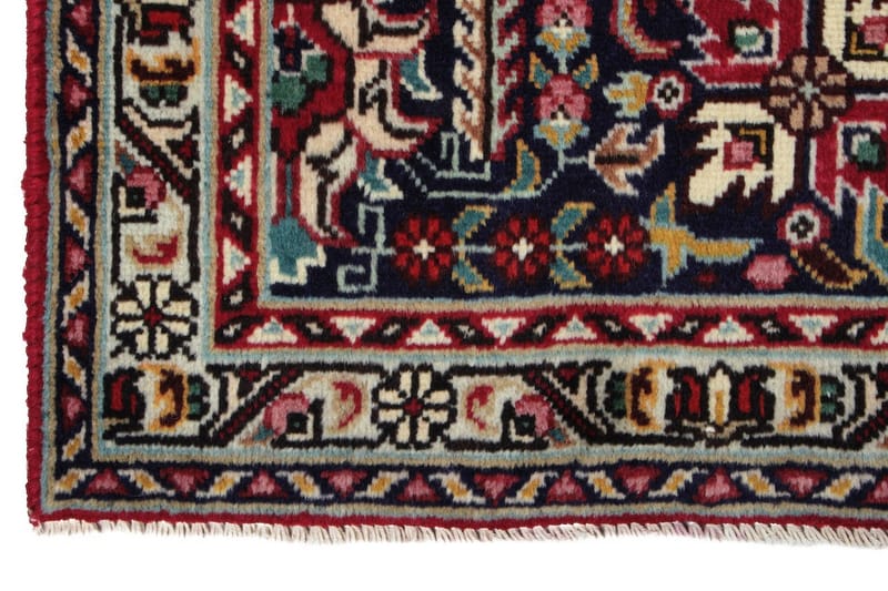 Håndknytten Persisk Patchwork Tæppe 195x293 cm Kelim - Rød / mørkeblå - Orientalske tæpper - Persisk tæppe