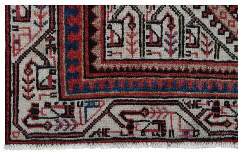Håndknytten Persisk Patina tæppe 118x200 cm - Rød / Beige - Orientalske tæpper - Persisk tæppe