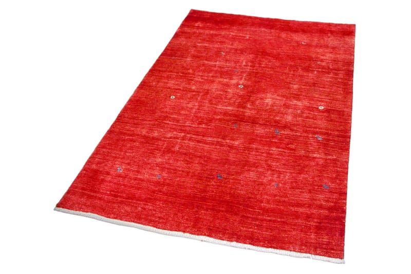 Håndknyttet Exclusive persisk tæppe 198x308 cm Gabbeh Shiraz - Rød - Orientalske tæpper - Persisk tæppe