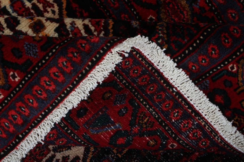 Håndknyttet Exclusive persisk tæppe 126x184 cm - Rød / Beige - Orientalske tæpper - Persisk tæppe