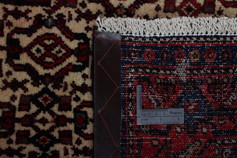 Håndknyttet Exclusive persisk tæppe 208x332 cm - Beige / rød - Orientalske tæpper - Persisk tæppe