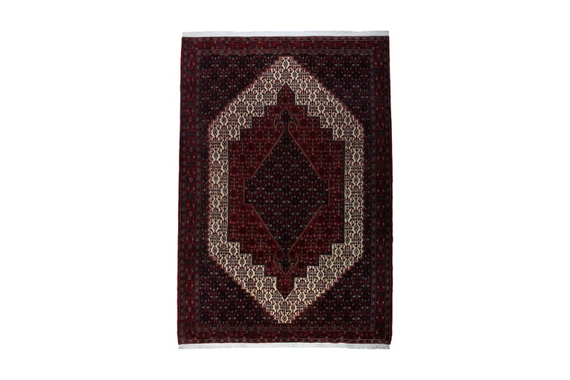 Håndknyttet Exclusive persisk tæppe 212x312 cm - Beige / rød - Orientalske tæpper - Persisk tæppe