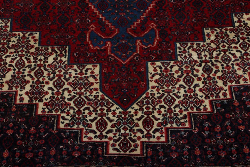 Håndknyttet Exclusive persisk tæppe 234x308 cm - Rød / Beige - Orientalske tæpper - Persisk tæppe