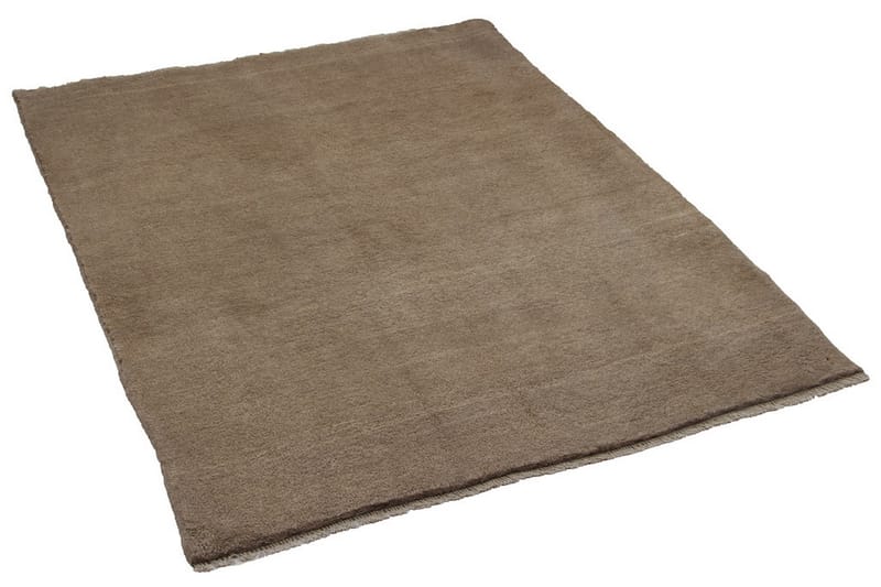Håndknyttet Gabbeh Shiraz Uld Beige 157x190cm - Håndvævede tæpper - Orientalske tæpper - Persisk tæppe