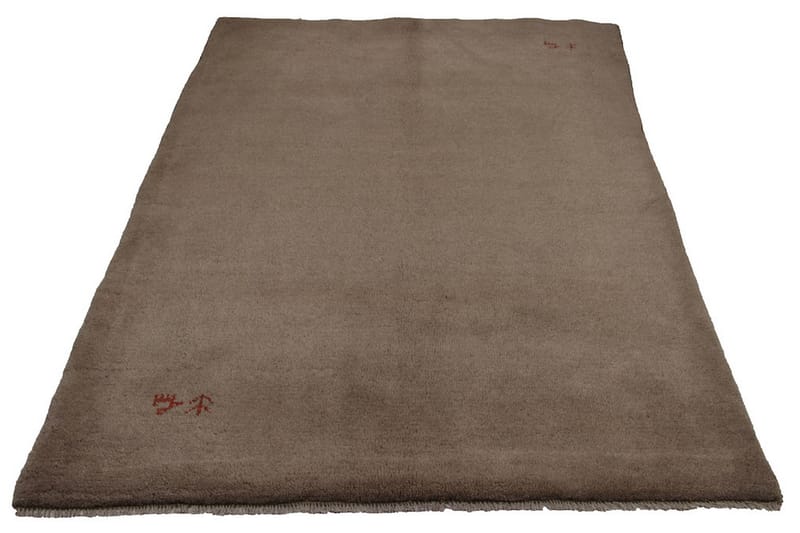 Håndknyttet Gabbeh Shiraz Uld Beige 170x238cm - Håndvævede tæpper - Orientalske tæpper - Persisk tæppe