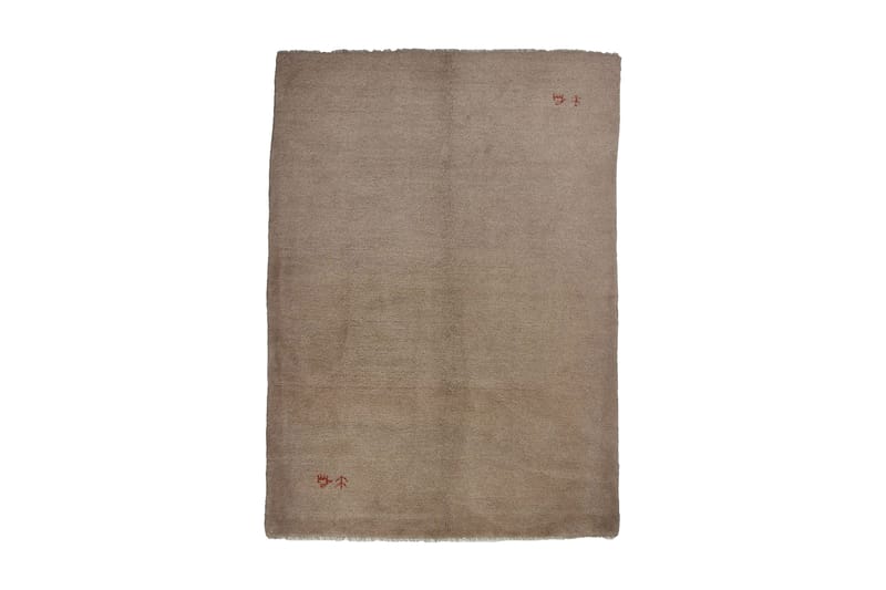 Håndknyttet Gabbeh Shiraz Uld Beige 170x238cm - Orientalske tæpper - Håndvævede tæpper - Persisk tæppe