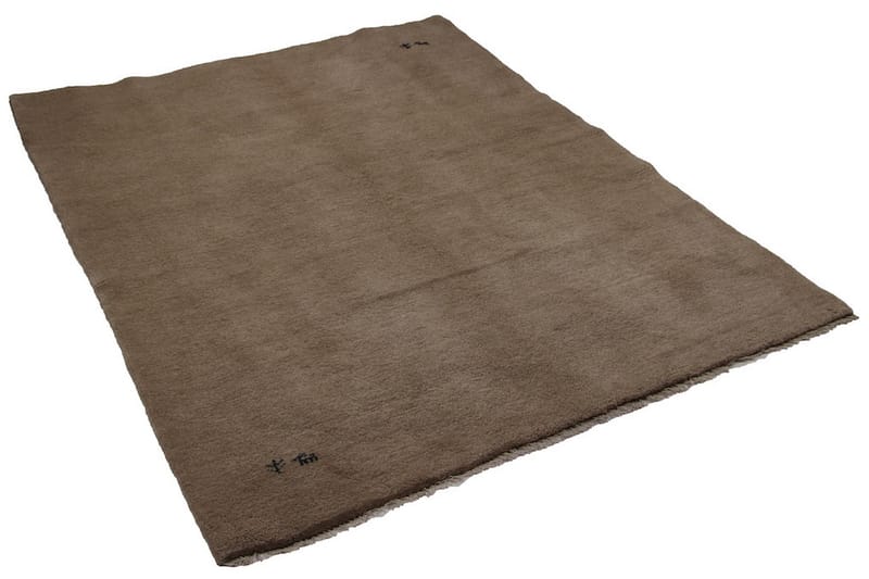 Håndknyttet Gabbeh Shiraz Uld Beige 175x223cm - Håndvævede tæpper - Orientalske tæpper - Persisk tæppe