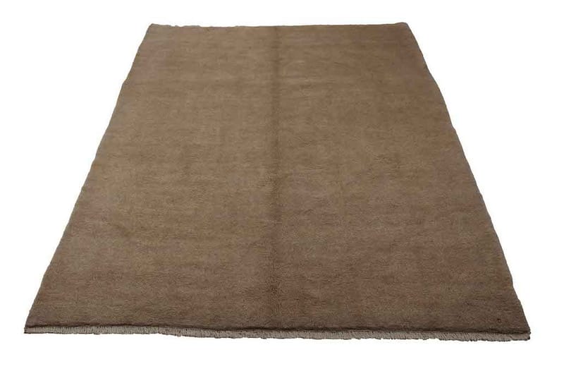 Håndknyttet Gabbeh Shiraz Uld Beige 175x230cm - Håndvævede tæpper - Orientalske tæpper - Persisk tæppe