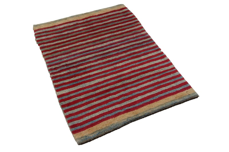 Håndknyttet Gabbeh Shiraz uld Flerfarvet 85x112cm - Håndvævede tæpper - Orientalske tæpper - Persisk tæppe