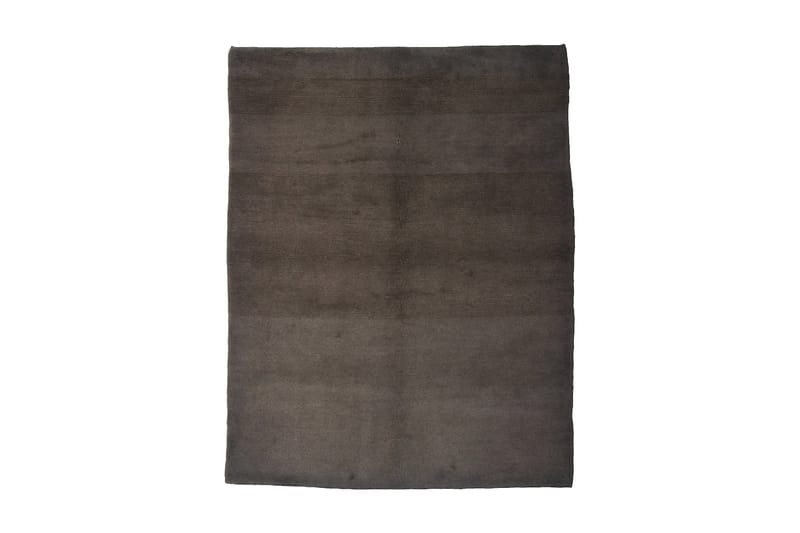 Håndknyttet Gabbeh Shiraz Uld Grå 152x195cm - Håndvævede tæpper - Orientalske tæpper - Persisk tæppe