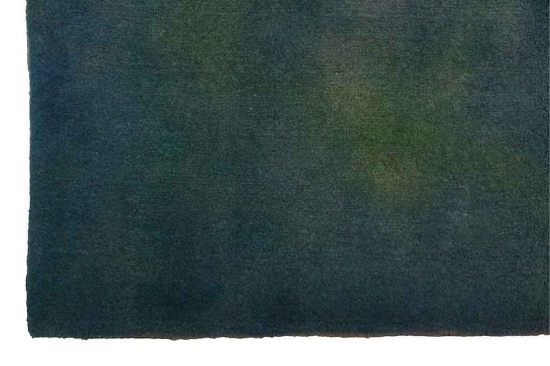 Håndknyttet Gabbeh Shiraz Uld Mørkegrøn / Mørkeblå 150x200cm - Håndvævede tæpper - Orientalske tæpper - Persisk tæppe