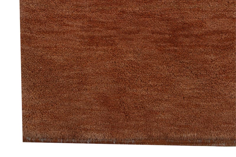 Håndknyttet Gabbeh Shiraz Uld Orange 87x117cm - Håndvævede tæpper - Orientalske tæpper - Persisk tæppe