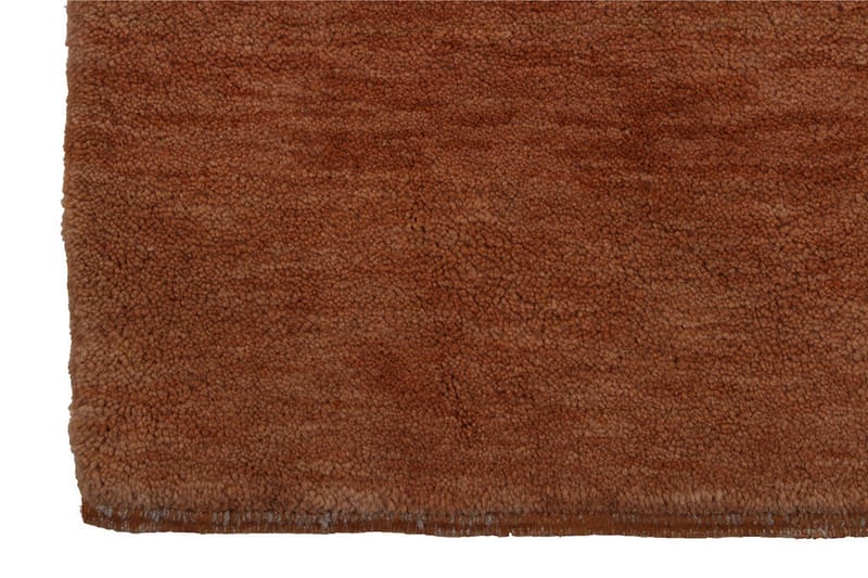 Håndknyttet Gabbeh Shiraz Uld Orange 87x117cm - Håndvævede tæpper - Orientalske tæpper - Persisk tæppe